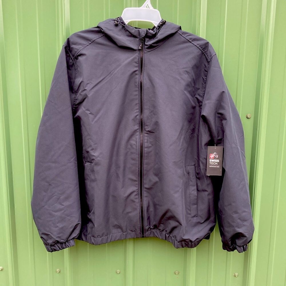Men’s Lightweight Windbreaker Jacket Coat With Mesh Lining Size XL